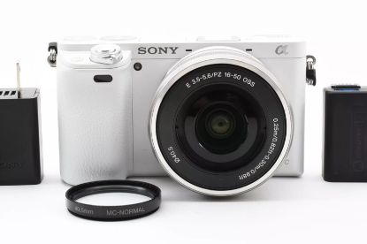 Picture of Sony Alpha a6000 ILCE-6000 - White (with SELP1650 Lens)