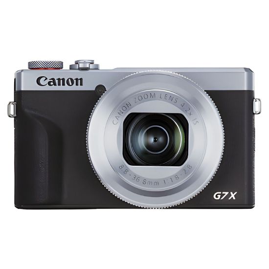 Picture of Canon PowerShot G7 X Mark III 20.2MP 4K Digital Camera - Silver (4.2x Optical Zoom)