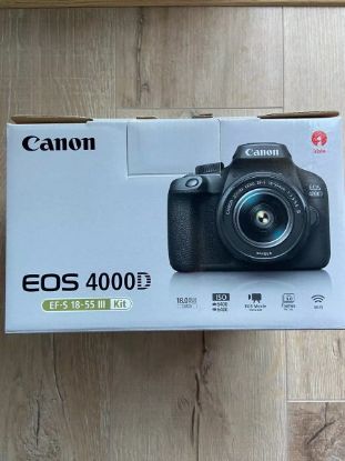 Picture of Canon EOS 4000D Digital SLR Camera with EF-S 18-55mm IS II Lens - Black