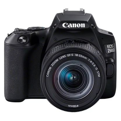 Picture of Canon EOS 250D / Rebel SL3 24MP DSLR Camera with EF-S 18-55mm f/4-5.6 IS STM Lens