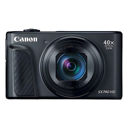 Picture of Canon PowerShot SX740 HS 20.3MP 4K Digital Camera with 40x Optical Zoom - Black