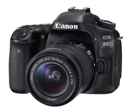 Picture of Canon EOS 80D Digital SLR Camera with EF-S 18-55mm f/3.5-5.6 IS STM Lens Kit